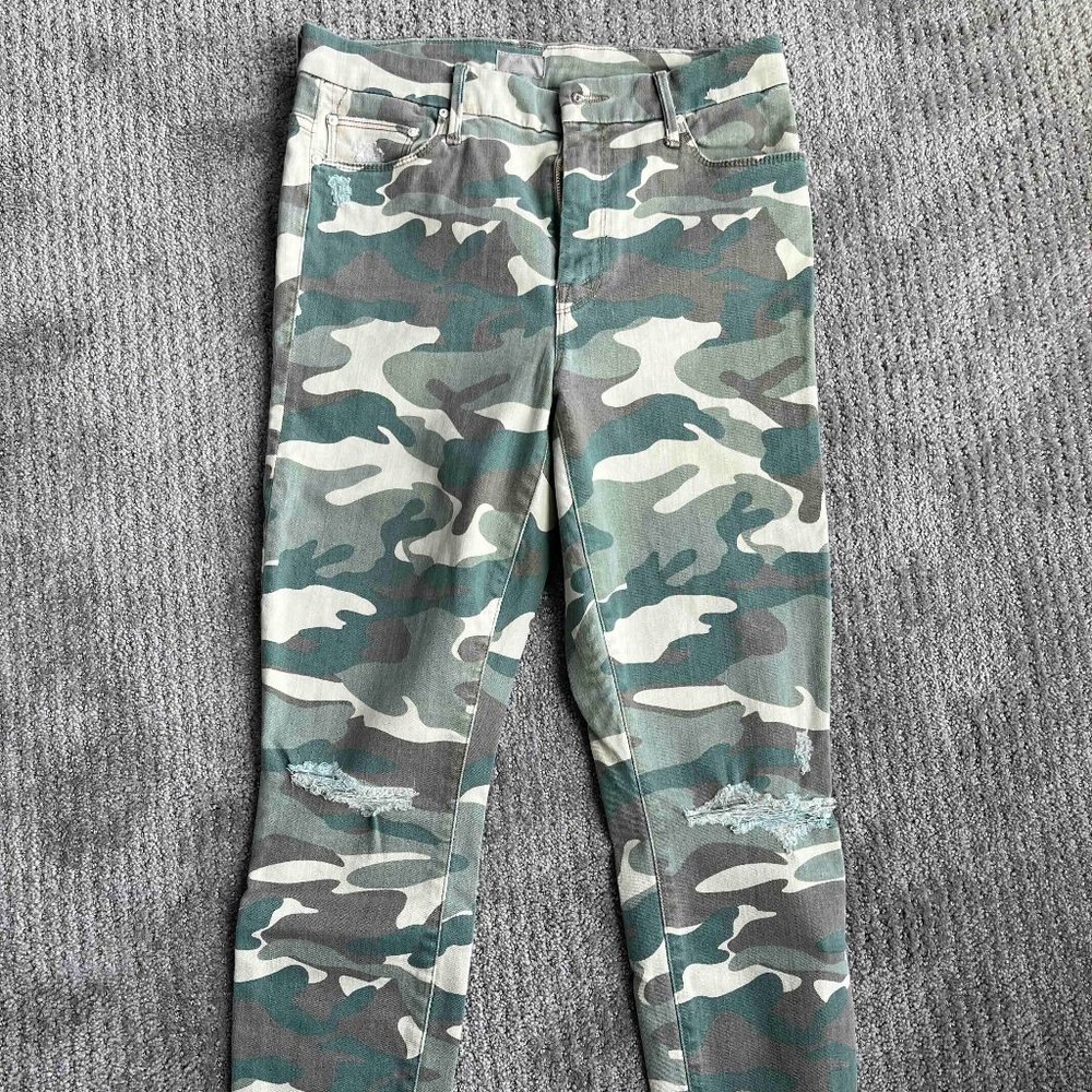 MOTHER Denim High Waisted Looker Ankle